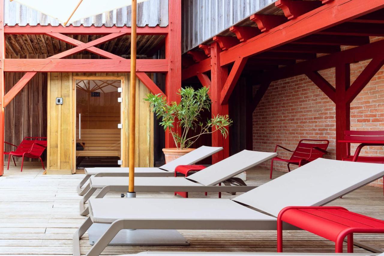 Hotel De La Plage Contis-les-Bains Exterior photo